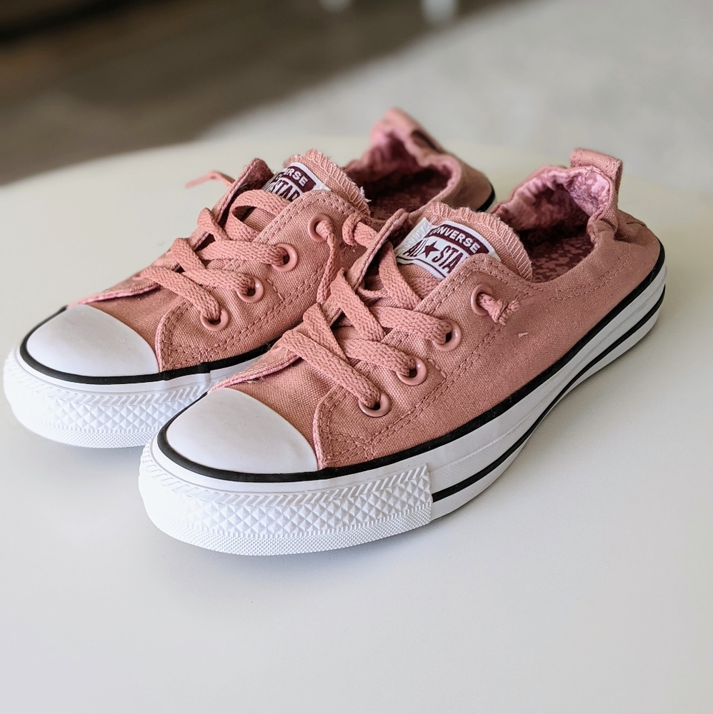 Never Worn Low top Converse Slip ons
